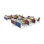 Jual Partisi Kantor 12 Staff Ichiko Configuration 12 H Harga Murah