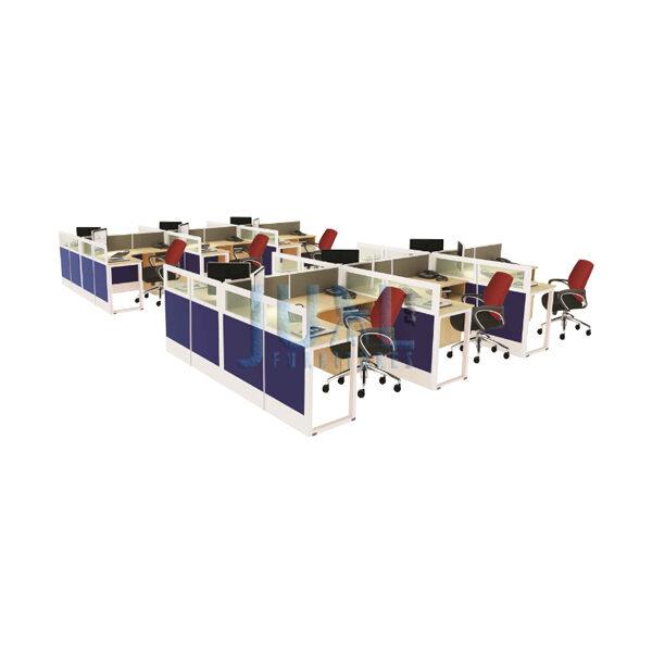 Jual Partisi Kantor 12 Staff Ichiko Configuration 12 H Harga Murah