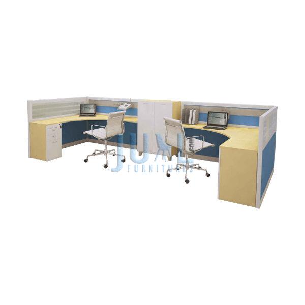 Jual Partisi Kantor Staff Ichiko Configuration 2 U Harga Murah