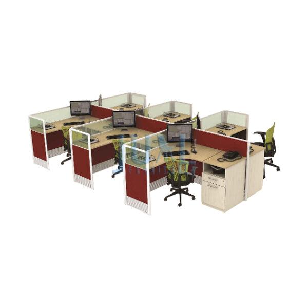 Jual Partisi Kantor Staff Ichiko Configuration 6 L 25