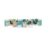 Jual Partisi Kantor Staff Ichiko Configuration 6 H 25