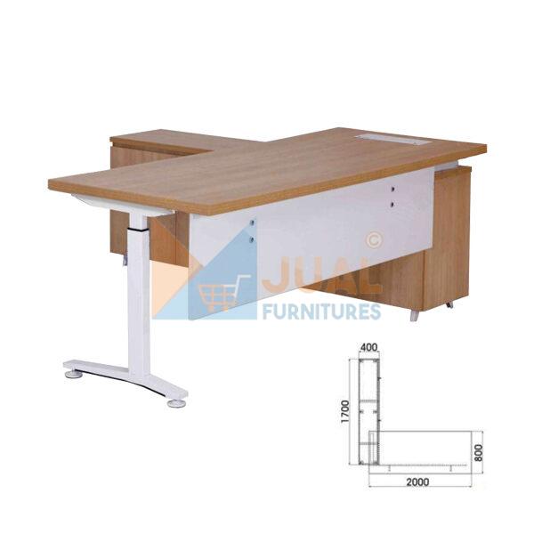 Jual Meja Kantor Direktur Indachi Vegator, Meja Kerja Harga Murah
